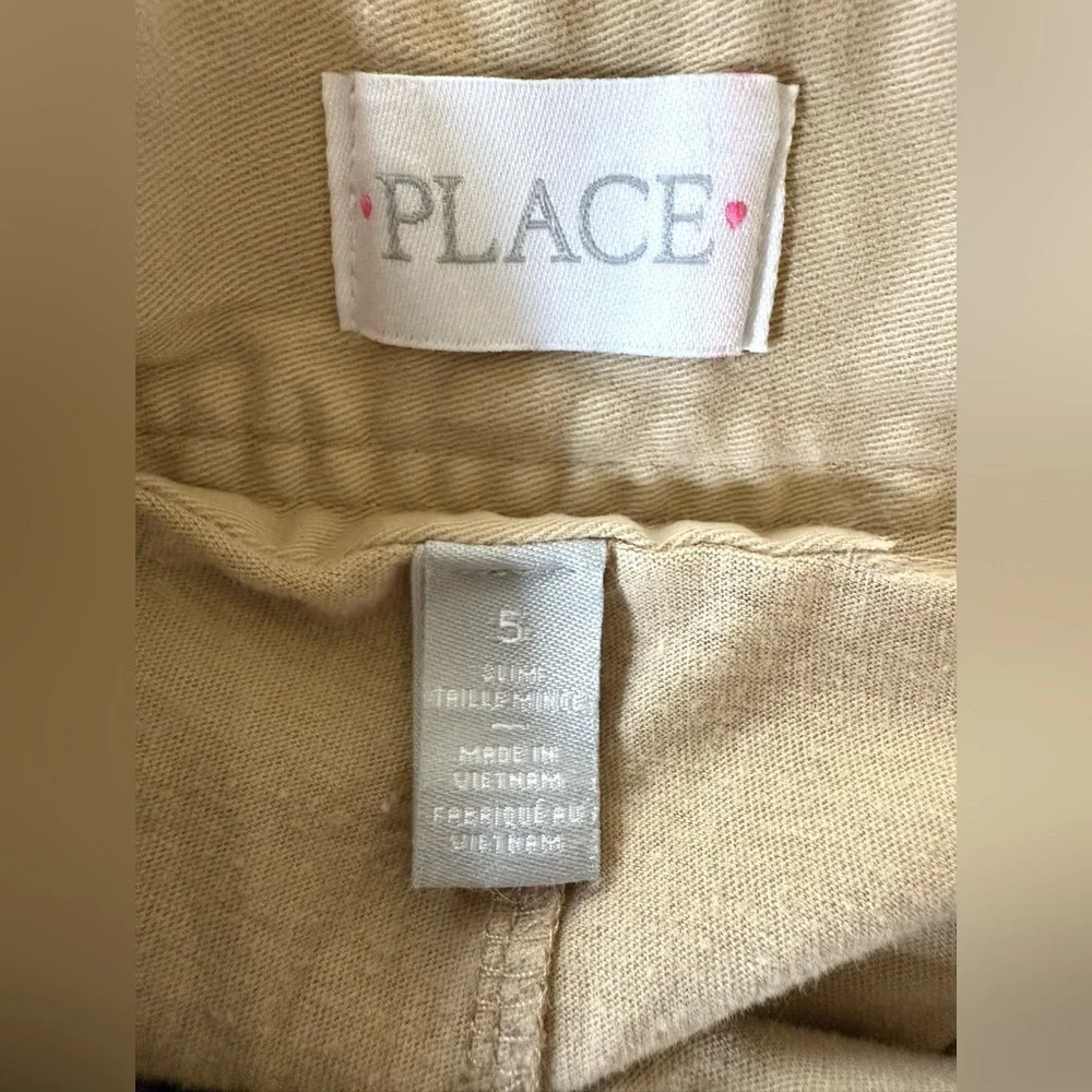 ✨ The Children’s Place School Uniform Skorts 2-Pack (Navy & Khaki, Size 5 Slim)